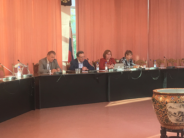 Президента Ассоциации "Бизнес и Право" А.В. Кудимова открыли сессию семинаров 2018 года "Право и предпринимательство", проходящих на базе Финансового Университета при Правительстве России.