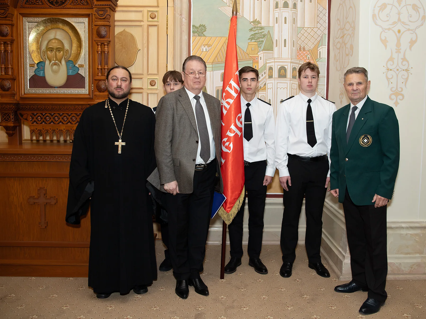 Торжественная церемония в главном храме страны